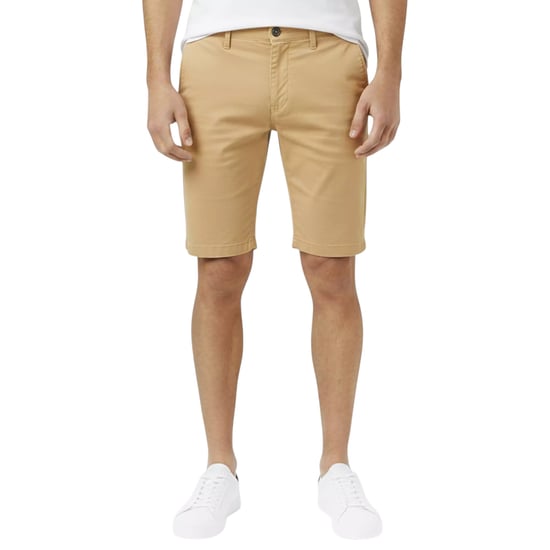 Ex Jack Wills Mens Slim Chino Shorts Casual Cotton Knee Combat Summer Golf Pants - Image 1