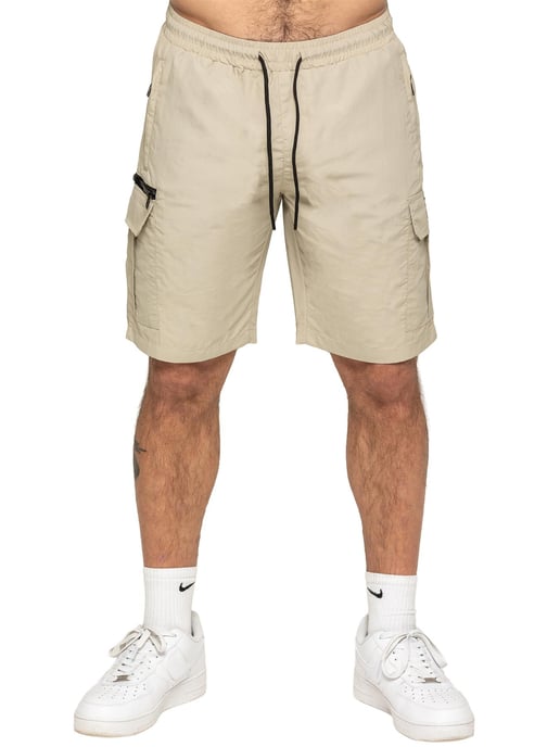 Enzo | Heren Woven Utility Cargo Shorts - Image 2