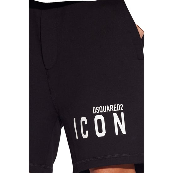 Dsquared2 Icon Logo Black Relax Fit Short - Image 5