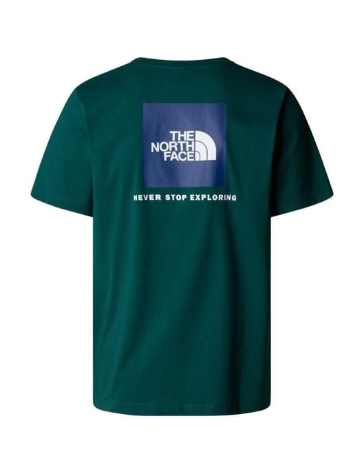 The North Face Redbox T-Shirt Green/Blue - Image 2