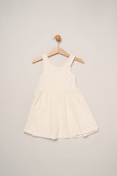 Textured Dress and Headband Outfit Set - Image 3