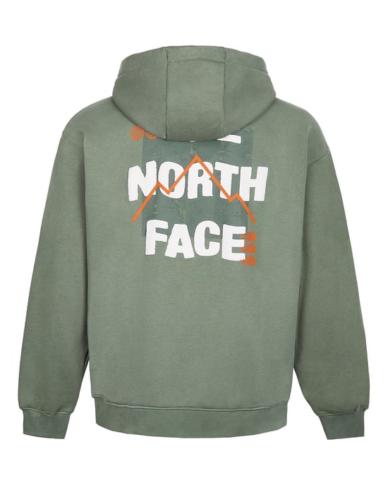 The North Face Men’s Sobretta Full Zip Tracksuit Set Green - Image 4