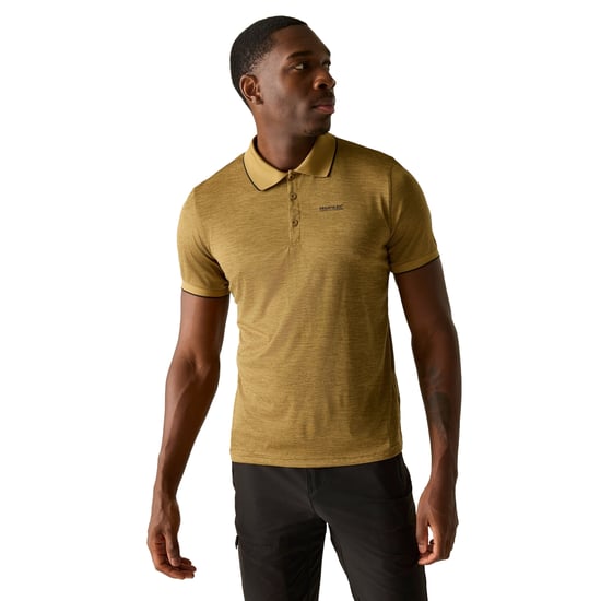 Regatta Heren Remex II Jersey Poloshirt (Hout Bruin) - Image 4