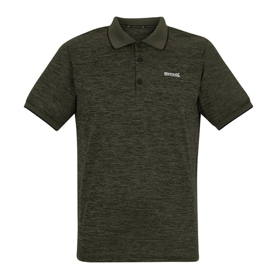 Regatta Heren Remex II Jersey Poloshirt (Donkere Khaki) - Image 1