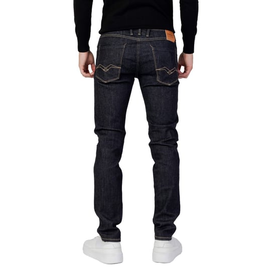 Herr Replay Anbass Slim-Fit Jeans i Blå - Image 3