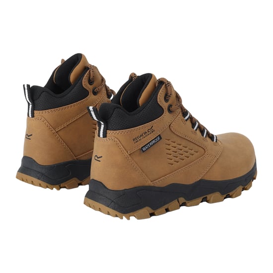 Regatta Amble wandelschoenen voor kinderen (Bruin) - Image 2