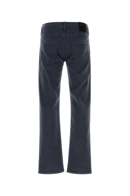 Marineblauwe stretchdenim jeans - Image 1