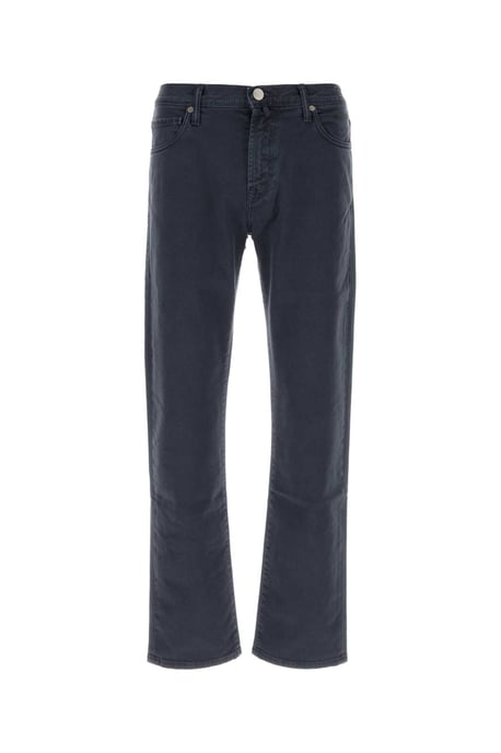 Marineblauwe stretchdenim jeans - Image 2