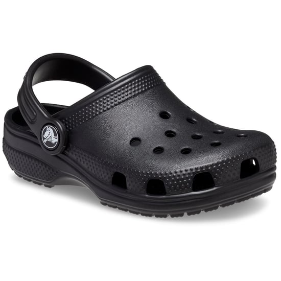 Crocs Kids' Classic Thermoplastic Kid's Black Clogs - Image 1