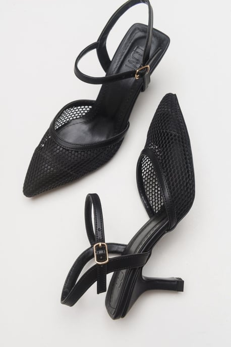 Chic Mesh Spitse Neus Pump (Dames) - Image 2