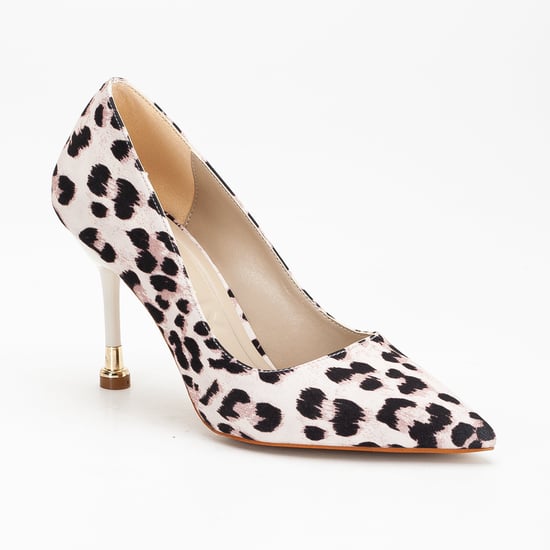 Raven Pumps med Spetsig Tå och Stilettklack - Image 2