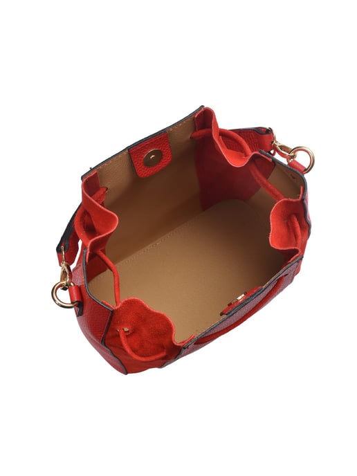 Roberta M  Red Leather Bag - Image 4