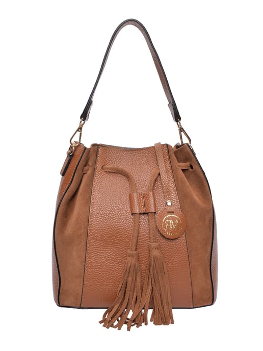 Roberta M Brown Rundleer Tas - Image 1