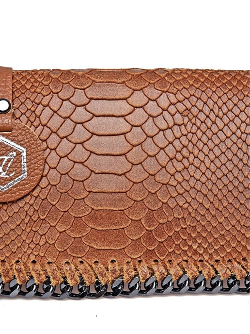 Luisa Vannini Brown Leather Bag - Image 3