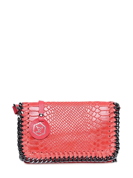 Luisa Vannini Rood Rundleer Tas - Image 1
