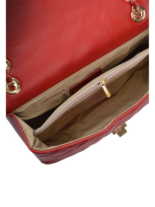 Isabella Rhea Rood Rundleer Tas - Image 4