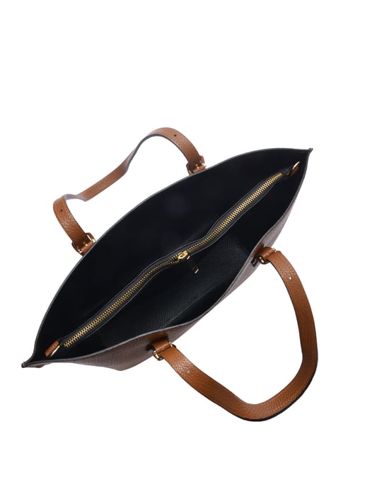 Isabella Rhea Brown Leather Bag - Image 4