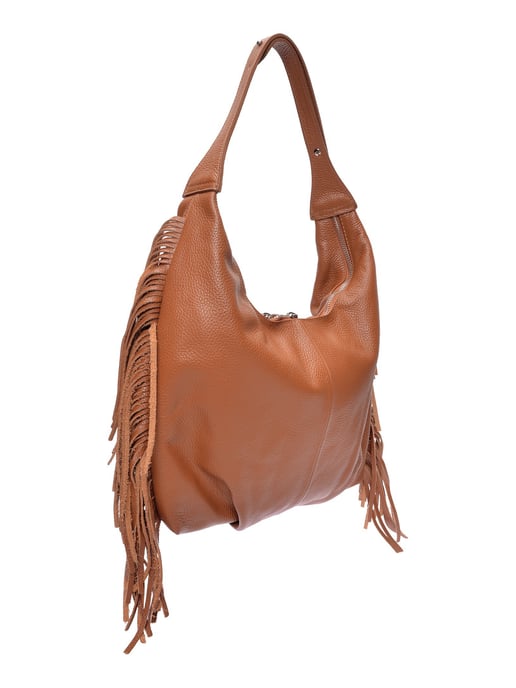Isabella Rhea Brown Rundleer Tas - Image 2