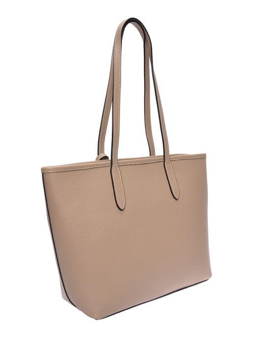 Roberta M Beige Rundleer Tas - Image 2