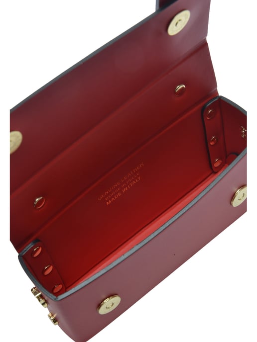 Isabella Rhea Rood Rundleer Tas - Image 4