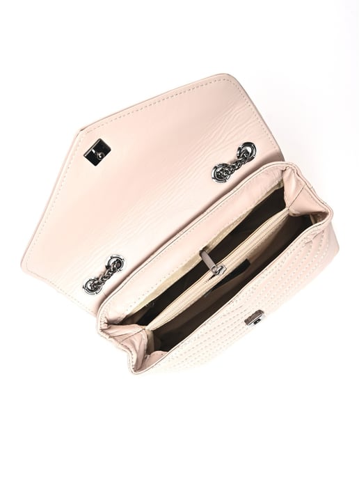 Luisa Vannini Rose Rundleer Tas - Image 4