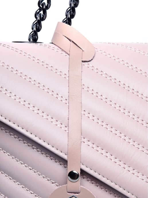 Luisa Vannini Rose Rundleer Tas - Image 3