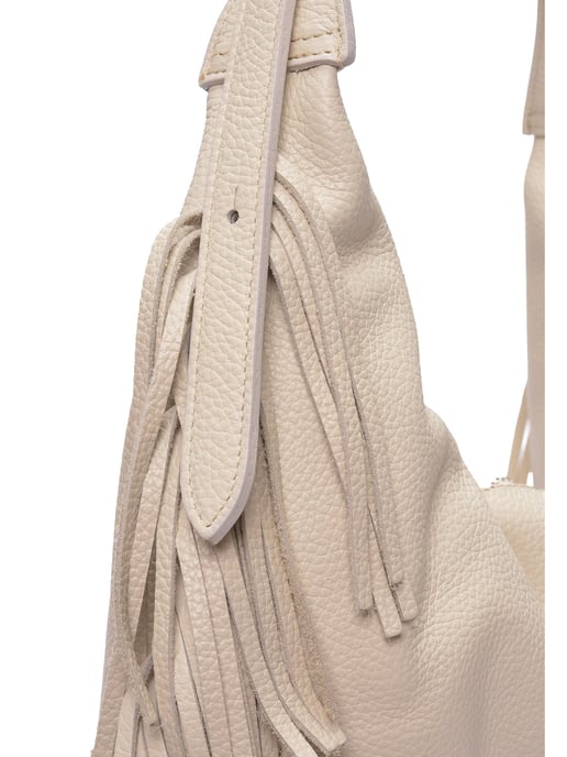 Isabella Rhea Beige Leather Bag - Image 3
