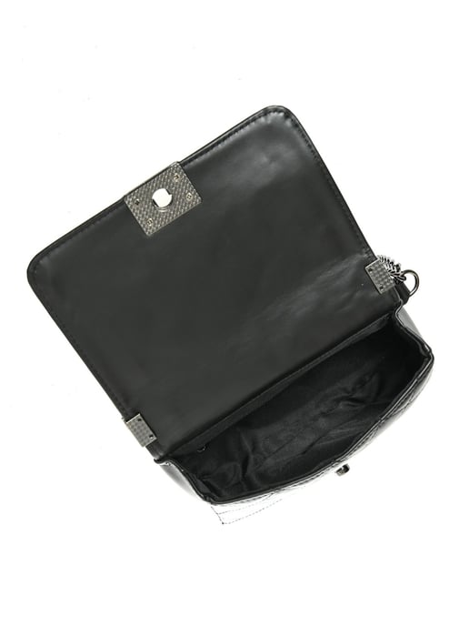 Isabella Rhea Zwart Rundleer Tas - Image 4