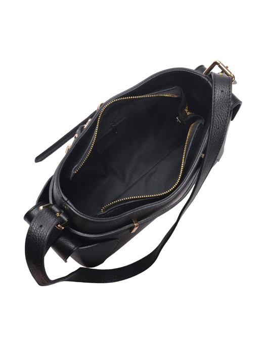 Roberta M Zwart Rundleer Tas - Image 4
