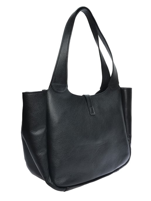 Roberta M Zwart Rundleer Tas - Image 2