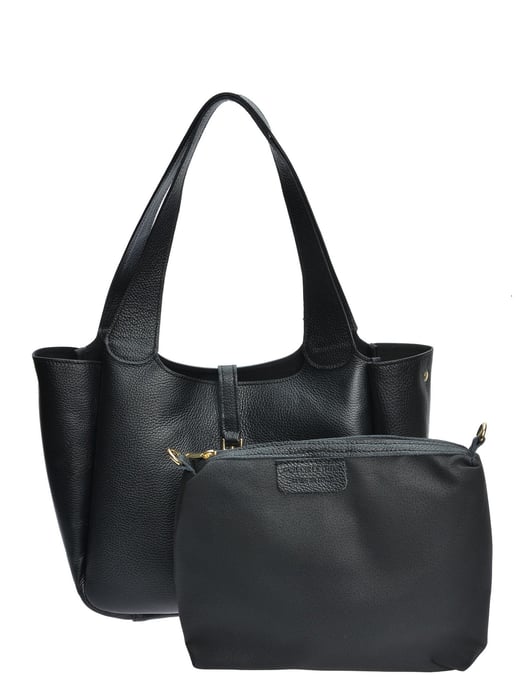 Roberta M Zwart Rundleer Tas - Image 3