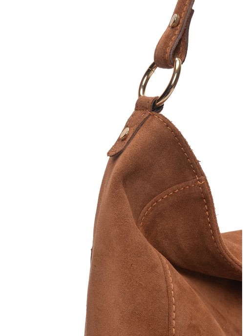 Isabella Rhea Brown Rundleer Tas - Image 3
