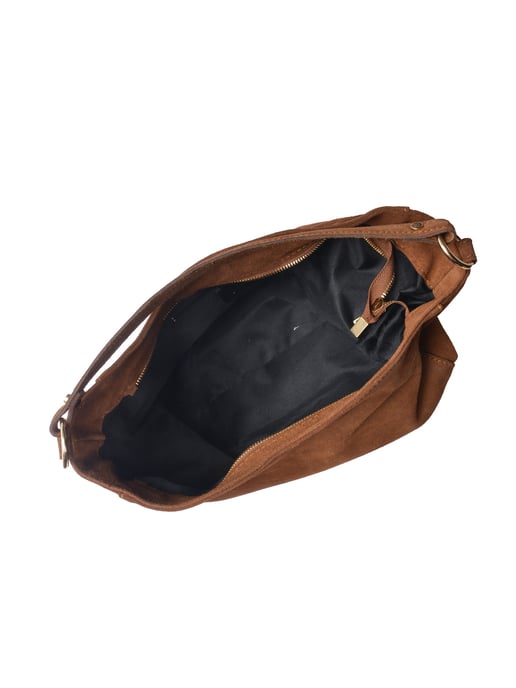 Isabella Rhea Brown Rundleer Tas - Image 4