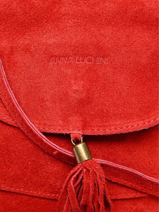 Anna Luchini Röd Koläder - Image 3