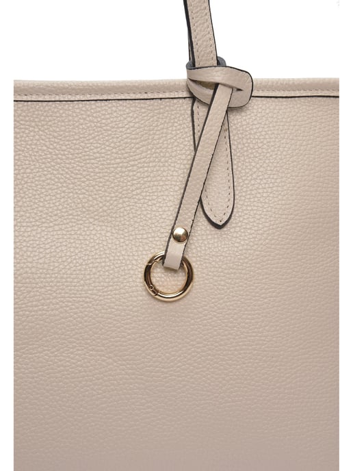Roberta M Beige Rundleer Tas - Image 3