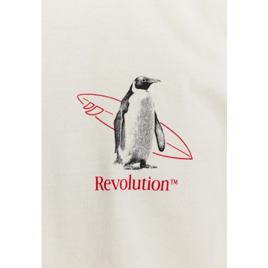 Revolution Printed t-shirt off white - Image 2