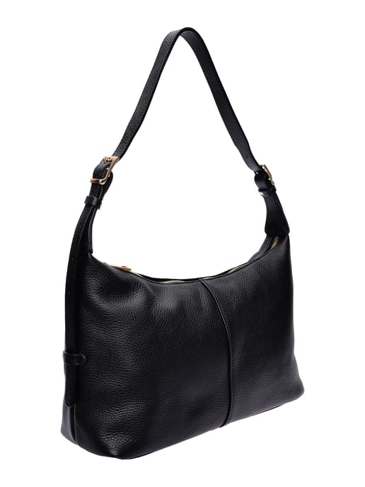 Isabella Rhea Zwart Rundleer Tas - Image 2