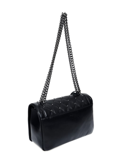 Isabella Rhea Zwart Rundleer Tas - Image 2