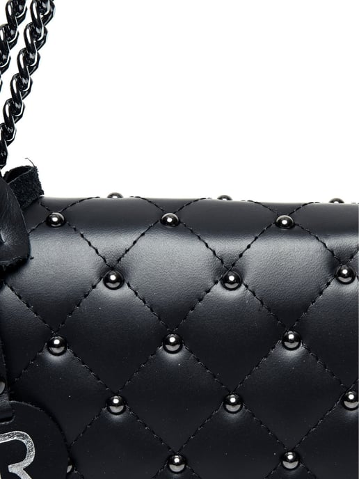 Isabella Rhea Zwart Rundleer Tas - Image 3