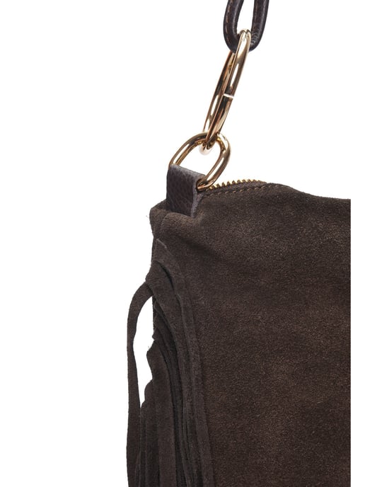 Isabella Rhea Bordeauxrood Rundleer Tas - Image 3