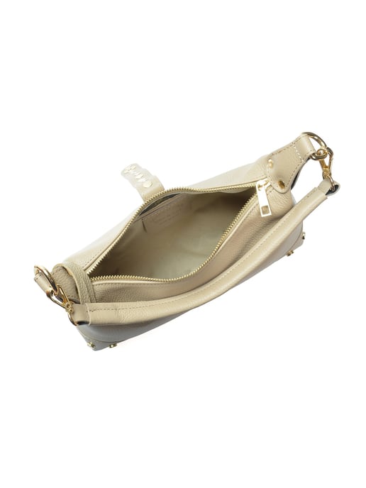 Anna Luchini Beige Rundleer Tas - Image 4
