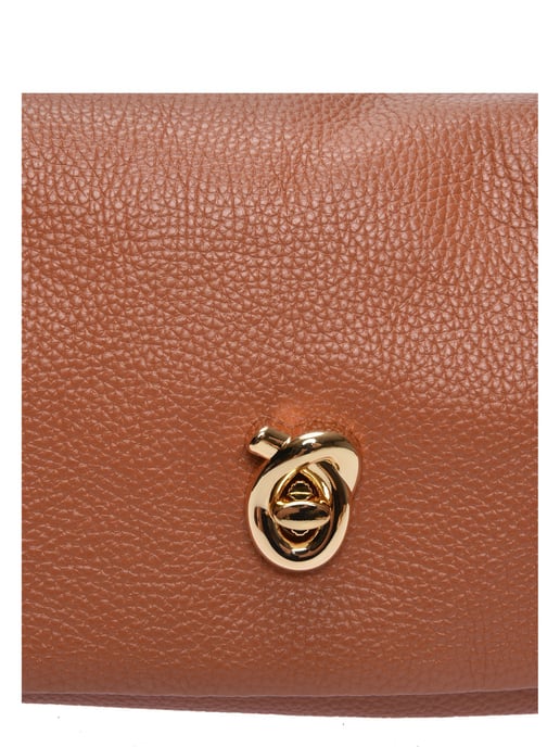Isabella Rhea Brown Rundleer Tas - Image 3