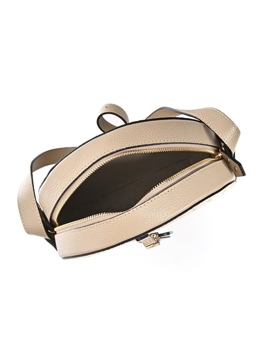 Roberta M Beige Rundleer Tas - Image 4