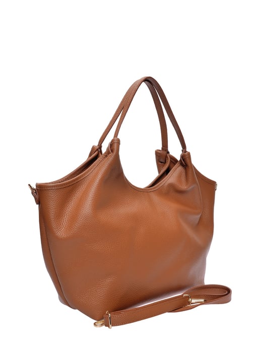 Isabella Rhea Brown Rundleer Tas - Image 2