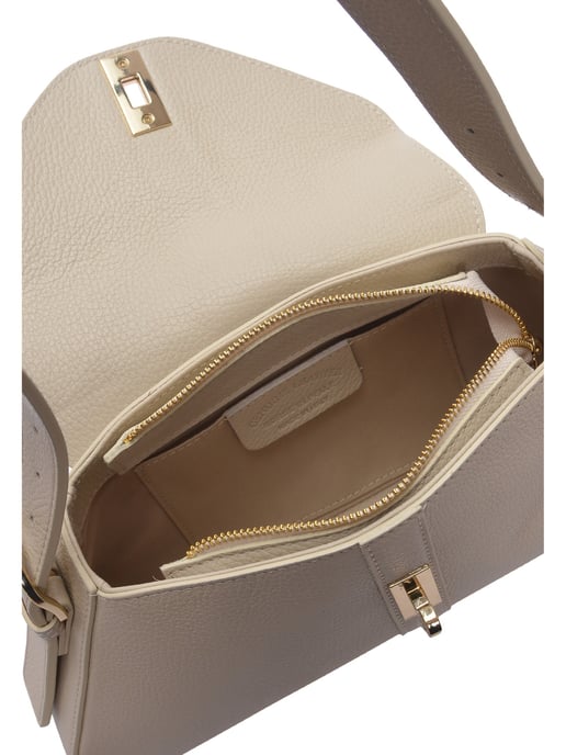 Roberta M Beige Rundleer Tas - Image 4