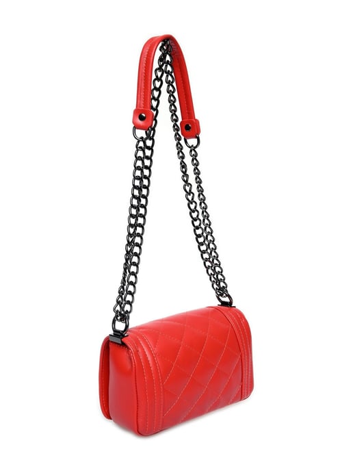 Isabella Rhea Rood Rundleer Tas - Image 2