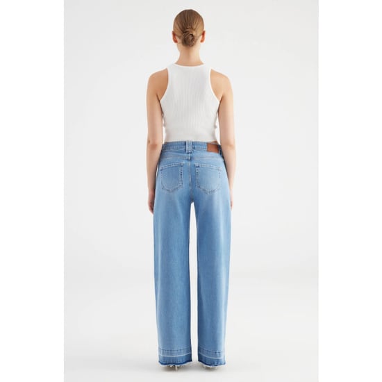 C.O.J. Denim High waist wide leg fancy bottom - Image 5