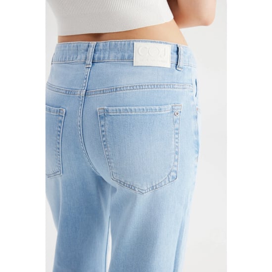 C.O.J. Denim Mid waist straight light blue - Image 4