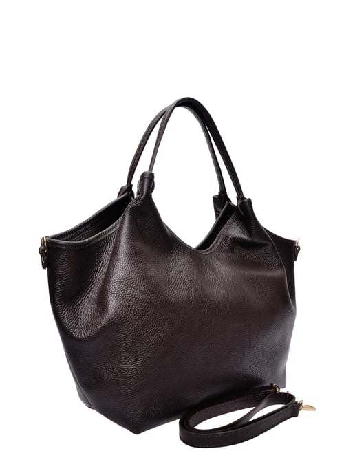 Isabella Rhea Bordeauxrood Rundleer Tas - Image 2