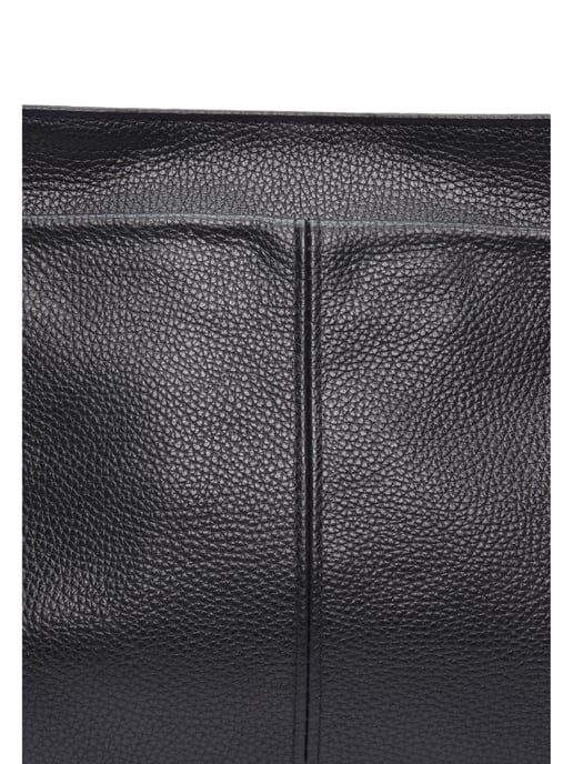 Isabella Rhea Zwart Rundleer Tas - Image 3